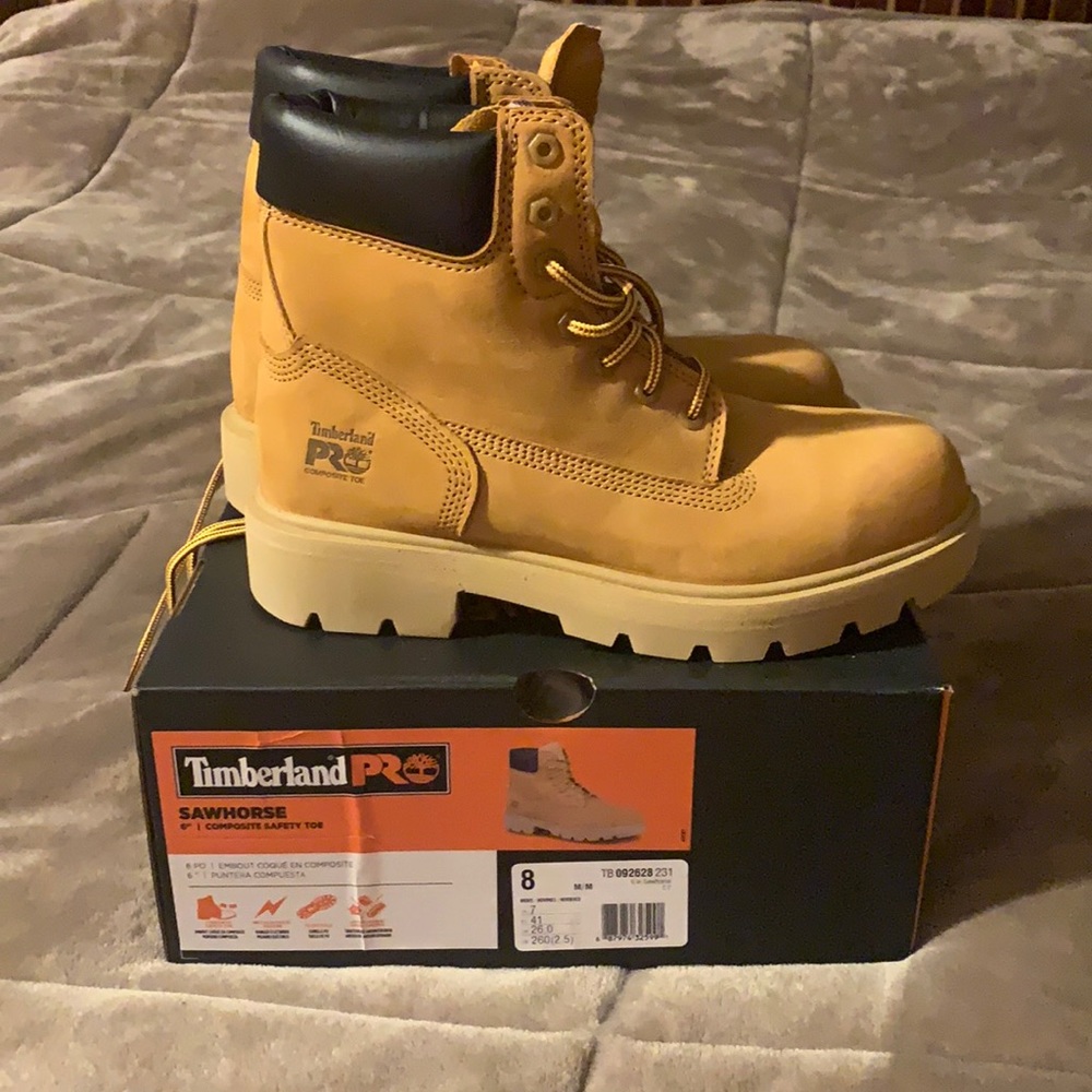 Timberland Pro steel toe boots